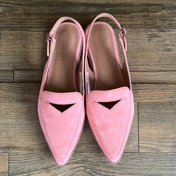 Sperry Womens Saybrook Slingback Suede 